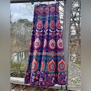 Cotton Hand Dyed Wrap Around NWOT